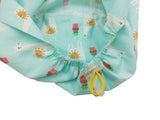 New Angel Aloha Stitch Leaves Euro Scrub Cap Doctor Hospital Surgical ODP Vet