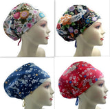 New Japanese Floral Handmade Single Layer Scrub Cap Doctor Theatre Nurse