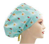 Christmas Reindeers Euro Scrub Cap Doctor Hospital Surgical ODP Vet