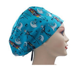 New Nightmare Before Christmas All characters 5 Euro Scrub Cap Doctor Hospital Surgical ODP Vet