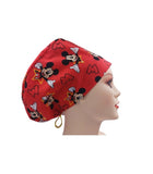 Disney Mickey Minnie 10 Euro Scrub Cap Doctor Hospital Surgical ODP Vet