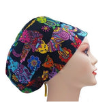 Kitten Cats Euro Scrub Cap Doctor Hospital Surgical ODP Vet