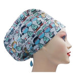 Hit! Peanuts, Snoopy, Charlie Brown Euro Scrub Cap Doctor Hospital Surgical ODP Vet