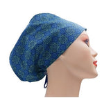 New Floral Euro Scrub Cap Doctor Hospital Surgical ODP Vet