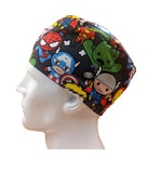 Marvel Comics Men's Velcro Closure Adjustable Scrub Cap Doctor Theatre Nurse Hospital Paediatric Vet Surgical