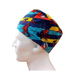 New Batman Men's Velcro Closure Adjustable Scrub Cap Doctor Theatre Nurse Hospital Paediatric Vet Surgical