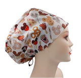 Disney Snacks Euro Scrub Cap Doctor Hospital Surgical ODP Vet