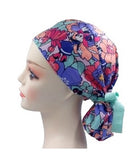Mickey & Minnie 2 Ponytail Scrub Cap Doctor Theatre Nurse Hospital Paediatric Vet Surgical