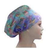 Cutie Twins Star Anime Euro Scrub Cap Doctor Hospital Surgical ODP Vet