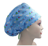 Kitty Japanese Anime Euro Scrub Cap Doctor Hospital Surgical ODP Vet