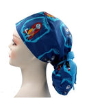 Nightmare before Christmas 4 Ponytail Scrub Cap Doctor Theatre Nurse Hospital Paediatric Vet Surgical