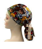 New Kawaii Star Wars All Ponytail Scrub Cap Doctor Theatre Nurse Hospital Paediatric Vet Surgical
