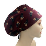 College Bear Jersey Knit Comfy Euro Toggle Scrub Cap Doctor Theatre Nurse Hospital Paediatric Vet Surgical