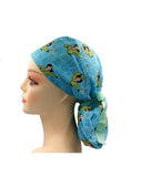 Disney Mulan,Beauty And The Beast,Evil Ponytail Scrub Cap Doctor Theatre Nurse Hospital Paediatric Vet Surgical