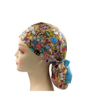 New Japanese Anime Cartoon Characters 2 Ponytail Scrub Cap Doctor Theatre Nurse Hospital Paediatric Vet Surgical