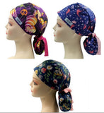 Disney Alice in Wonderland Ponytail Scrub Cap Doctor Theatre Nurse Hospital Paediatric Vet Surgical