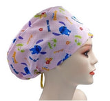 New Angel Aloha Stitch Angel 5 Euro Scrub Cap Doctor Hospital Surgical ODP Vet