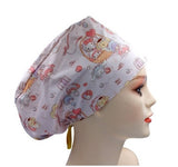 Cutie Twins Star Anime Euro Scrub Cap Doctor Hospital Surgical ODP Vet