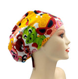 Japanese Anime Jersey Knit Comfy Euro Toggle Scrub Cap Doctor Theatre Nurse Hospital Paediatric Vet Surgical