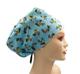 New Christmas Dr. Seuss The Grinch 2 Euro Scrub Cap Doctor Hospital Surgical ODP Vet
