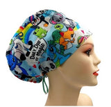 Cutie Cartoon Euro Scrub Cap Doctor Hospital Surgical ODP Vet