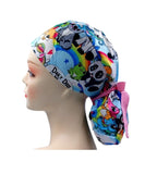 Daily Dose of Magic, Dumbo animals Ponytail Scrub Cap Doctor Theatre Nurse Hospital Paediatric Vet Surgical