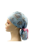 Peter Rabbits 1 Ponytail Scrub Cap Doctor Theatre Nurse Hospital Paediatric Vet Surgical