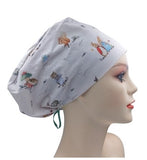 Peter Rabbit All Characters Euro Scrub Cap Doctor Hospital Surgical ODP Vet