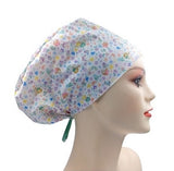 Cutie Twins Star Anime Euro Scrub Cap Doctor Hospital Surgical ODP Vet