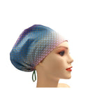 Swimming Dolphin Sea-Weed Grass  Euro Scrub Cap Doctor Hospital Surgical ODP Vet
