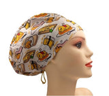 Gudetama Lazy Egg 2 Euro Scrub Cap Doctor Hospital Surgical ODP Vet