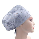 Disney Evil Female Villains Euro Scrub Cap Doctor Hospital Surgical ODP Vet