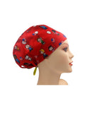 Groovy Peanuts Gang Snoopy Euro Scrub Cap Doctor Hospital Surgical ODP Vet