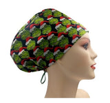 New Christmas Dr. Seuss The Grinch 1 Euro Scrub Cap Doctor Hospital Surgical ODP Vet