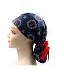 Animals Ponytail Scrub Cap Doctor Theatre Nurse Hospital Paediatric Vet Surgical