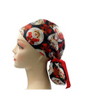 Marie Cats Ponytail Scrub Cap Doctor Theatre Nurse Hospital Paediatric Vet Surgical