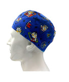 New Superman D C Comics Men's Velcro Closure Adjustable Scrub Cap Doctor Theatre Nurse Hospital Paediatric Vet Surgical