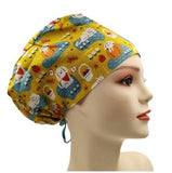 Shiba Puppies Euro Scrub Cap Doctor Hospital Surgical ODP Vet