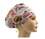 New Christmas Dr. Seuss The Grinch 7 Euro Scrub Cap Doctor Hospital Surgical ODP Vet