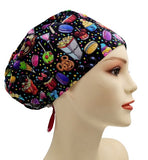 Disney Costumes Snacks Euro Scrub Cap Doctor Hospital Surgical ODP Vet