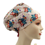 New Angel Aloha Stitch Angel 4 Euro Scrub Cap Doctor Hospital Surgical ODP Vet