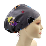 Disney Evil Female Villains Euro Scrub Cap Doctor Hospital Surgical ODP Vet