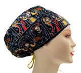 Hocus Pocus Disney Euro Scrub Cap Doctor Hospital Surgical ODP Vet