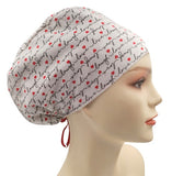 Special Offer Breast Cancer Awareness Hope Love Faith Euro Scrub Cap Doctor Hospital Surgical ODP Vet