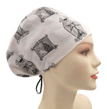 New Nightmare Before Christmas All characters 1 Euro Scrub Cap Doctor Hospital Surgical ODP Vet (Copy)