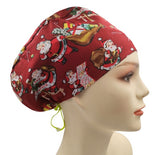 Christmas Serial 1  Euro Scrub Cap Doctor Hospital Surgical ODP Vet