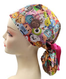Japanese Anime Cartoon Characters 1 Ponytail Scrub Cap Doctor Theatre Nurse Hospital Paediatric Vet Surgical