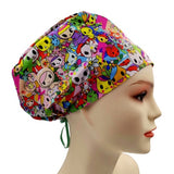 Japanese Anime Tokidoki World Euro Scrub Cap Doctor Hospital Surgical ODP Vet