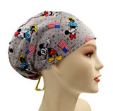 Disney Mickey Minnie 10 Euro Scrub Cap Doctor Hospital Surgical ODP Vet