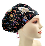 Disney Coco Character Toss Euro Scrub Cap Doctor Hospital Surgical ODP Vet